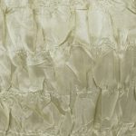 hand pleated green